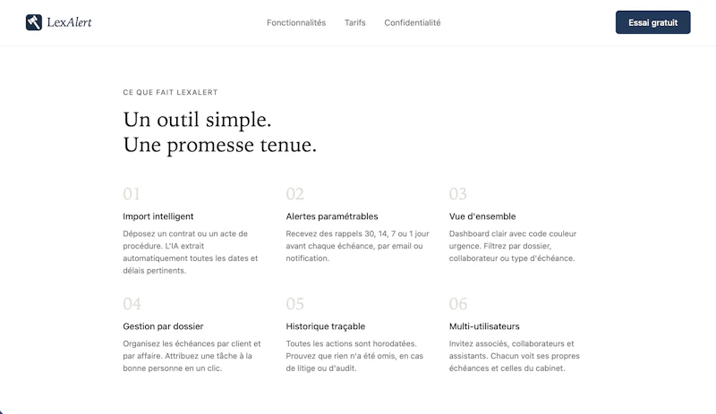 LexAlert screenshot 3