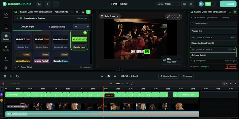 Karaoke Studio screenshot 3