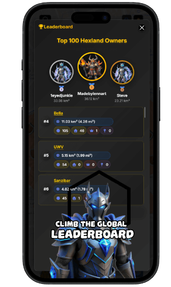 HEXAWORLD.APP - 互動六邊形世界領土征服遊戲 media 8