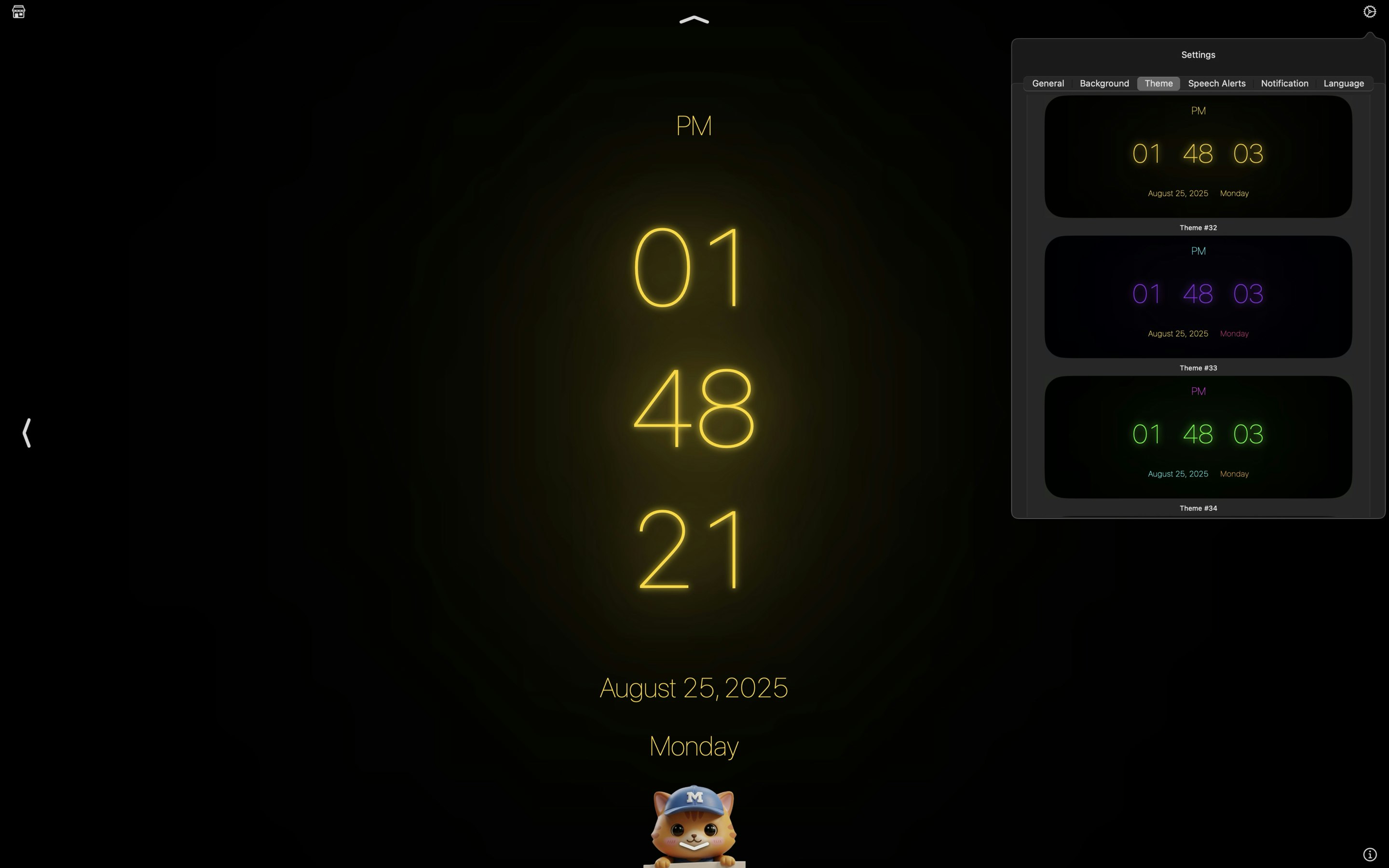 MINOWORKS CLOCK - Screenshot 5 showing product features and functionality