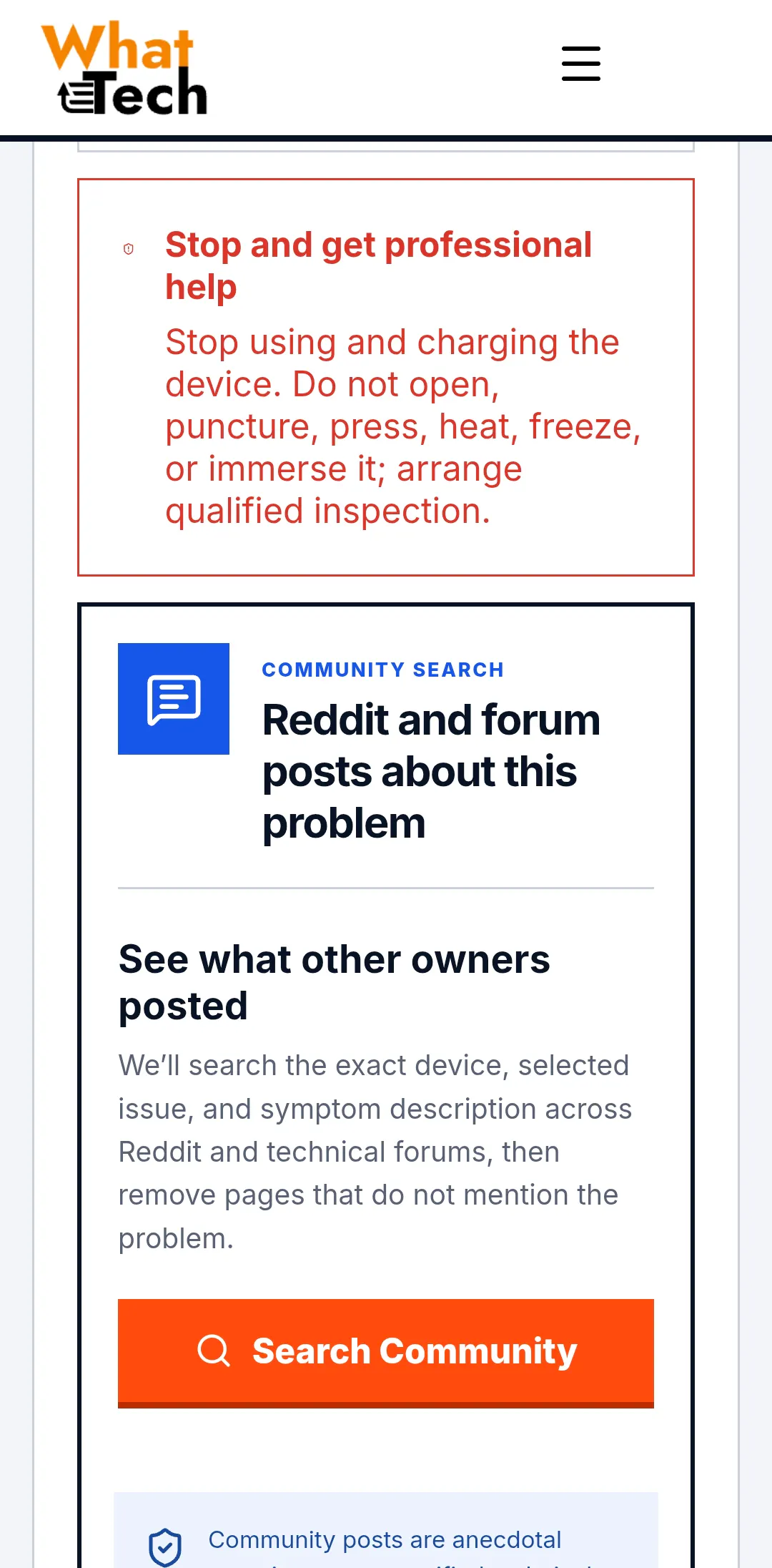 WhatTech — All tech tools in one site gallery image