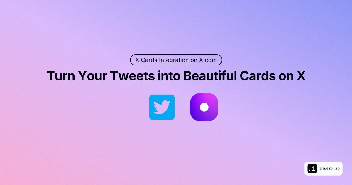 X Cards Native Tweet Card service for X media 3
