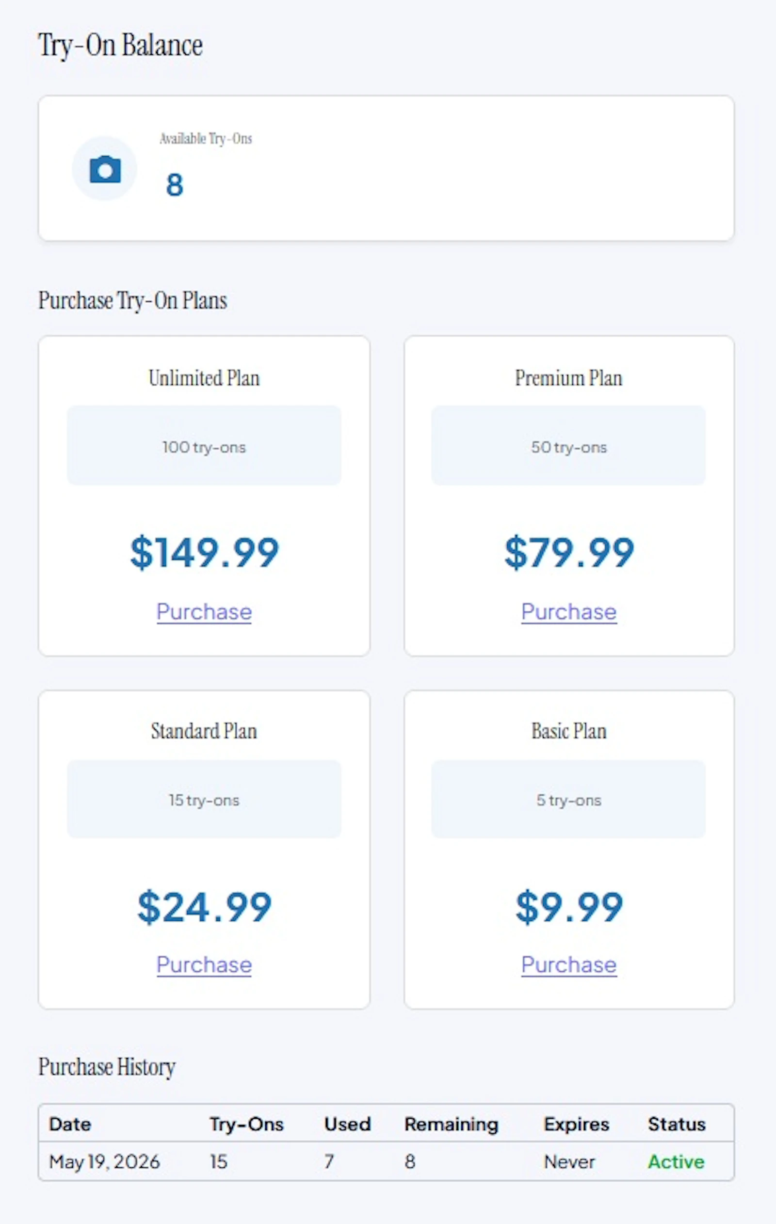 FittingByMe WordPress Plugin screenshot 4