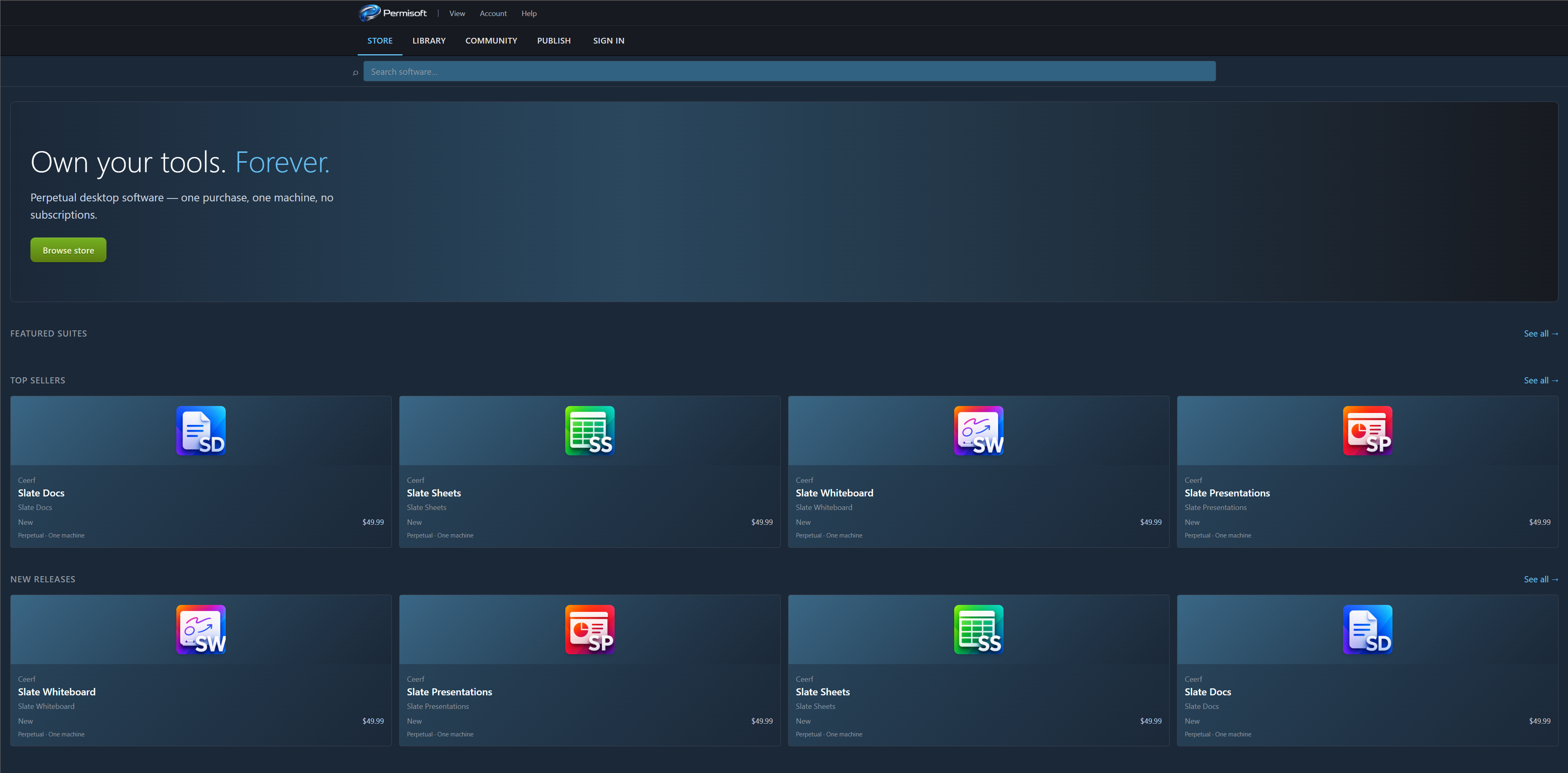Permisoft -- Software Marketplace gallery image
