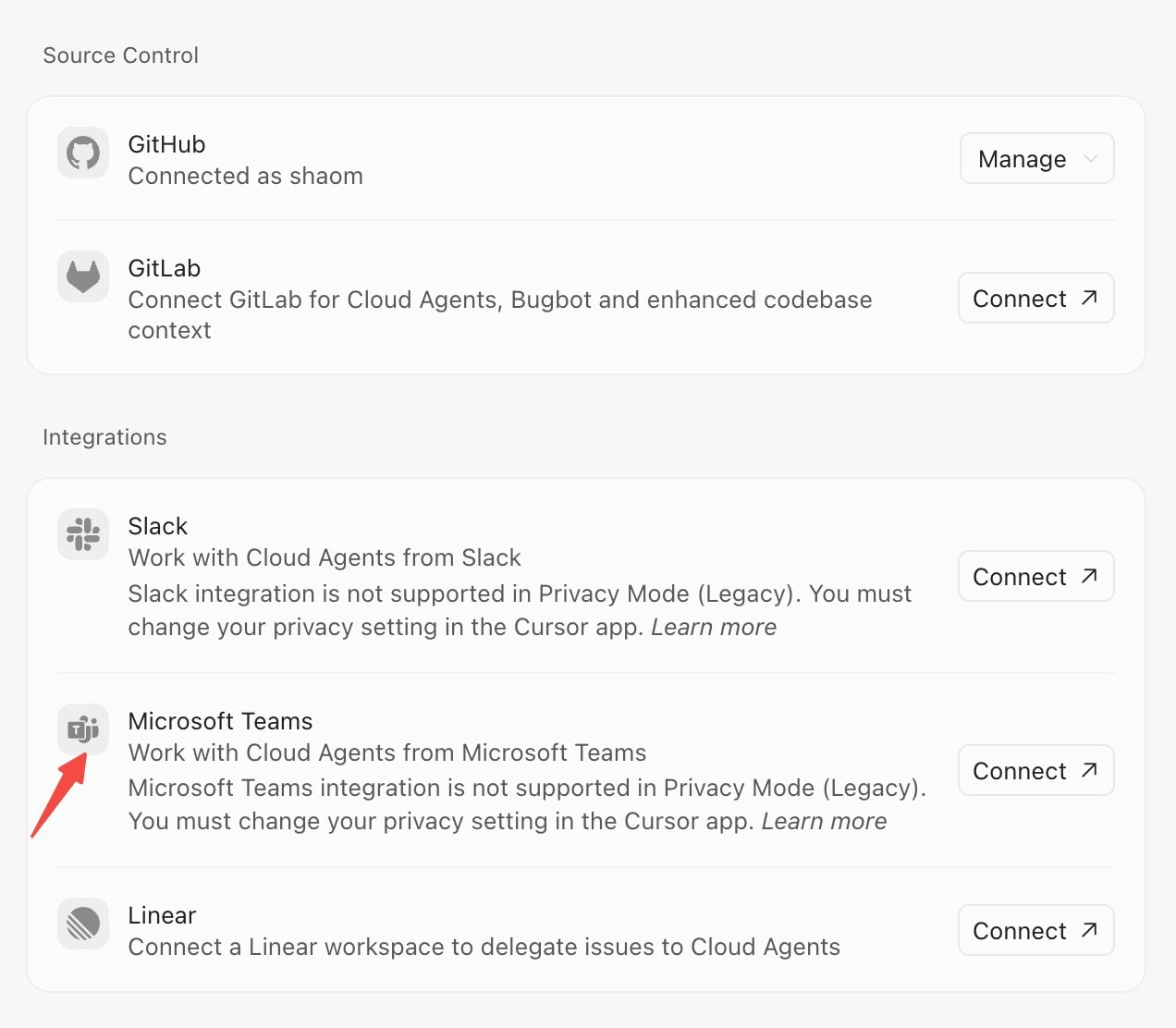 Cursor in Microsoft Teams gallery image