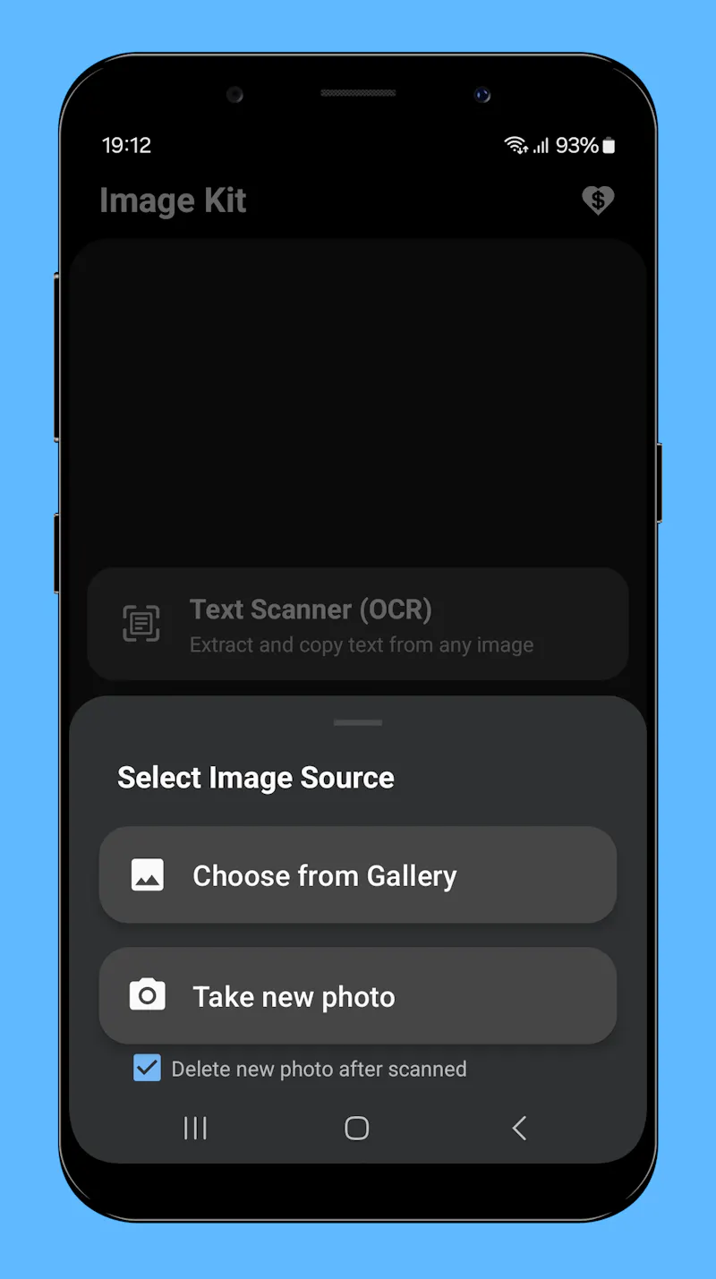Image Kit - OCR, PDF, QR scan, Compress screenshot 5