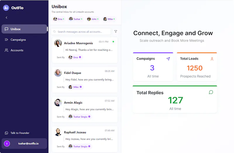 OutFlo screenshot 2
