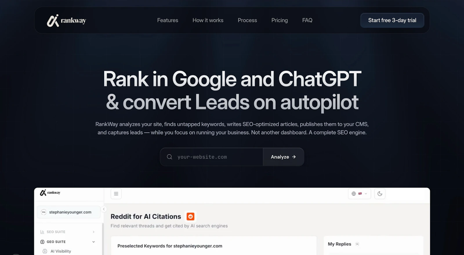 RankWay screenshot 2