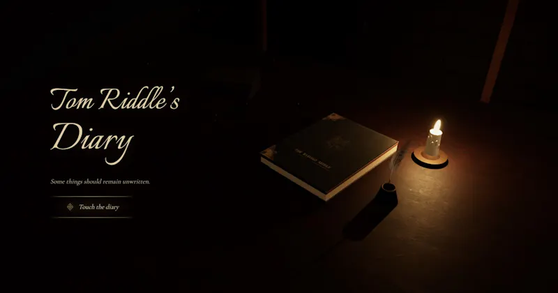 Tom Riddle’s Diary screenshot 2