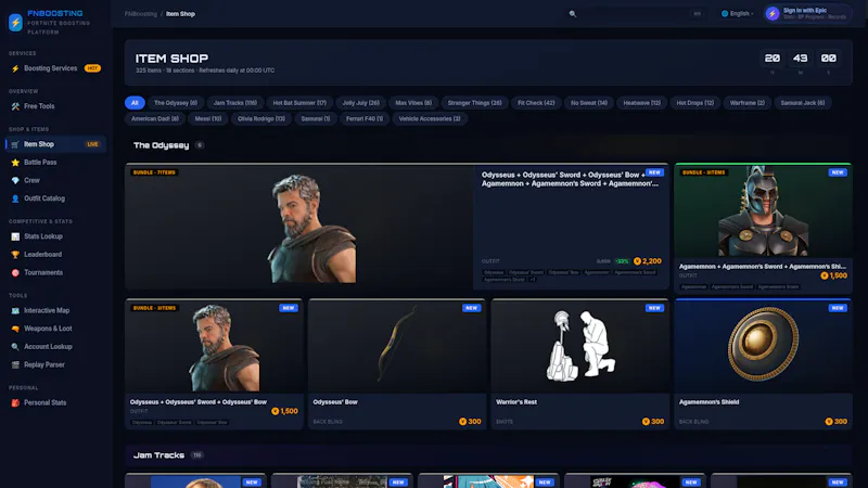 FNBoosting screenshot 1