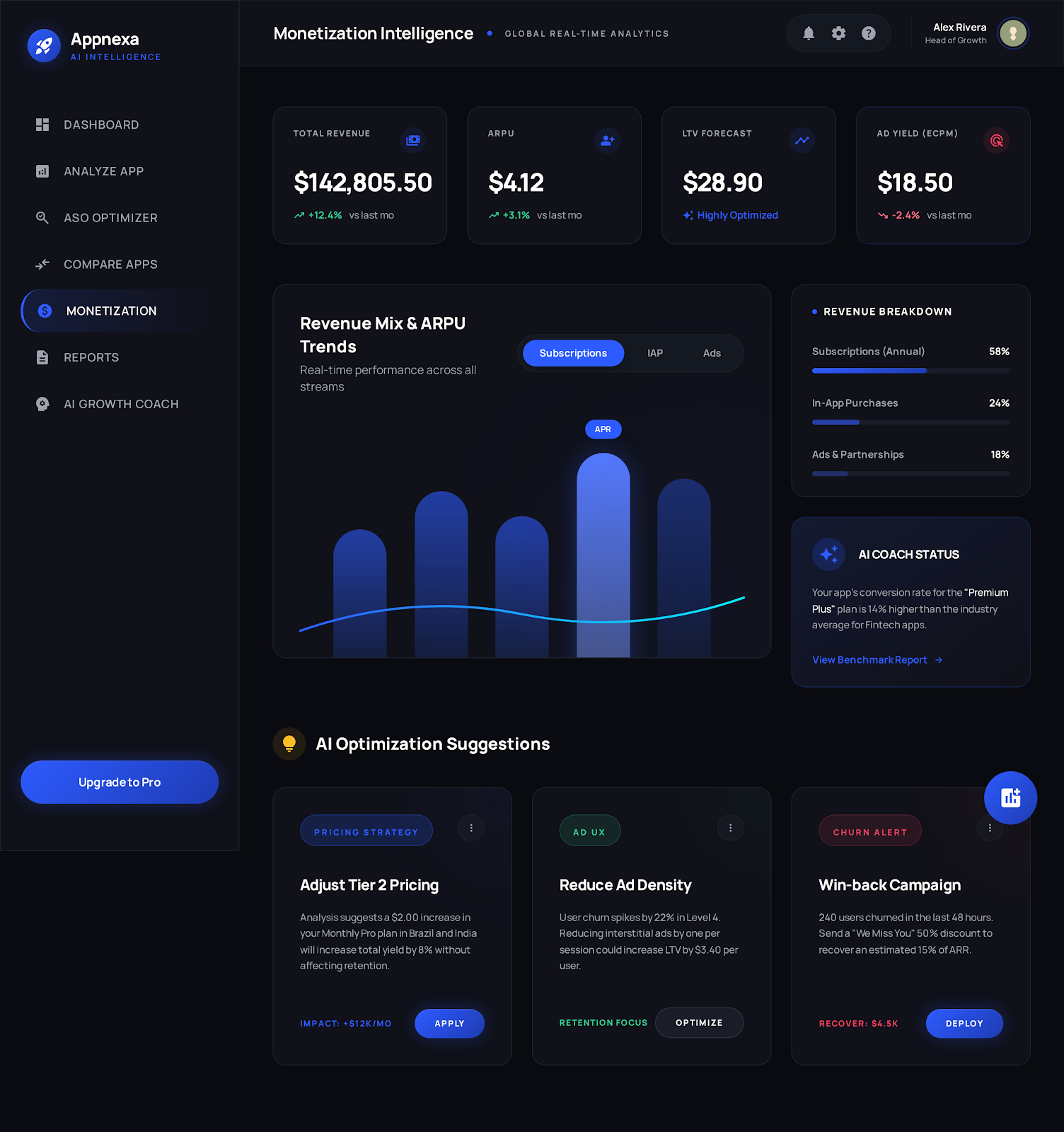 AppNexa – Boost App Installs & Rankings  gallery image