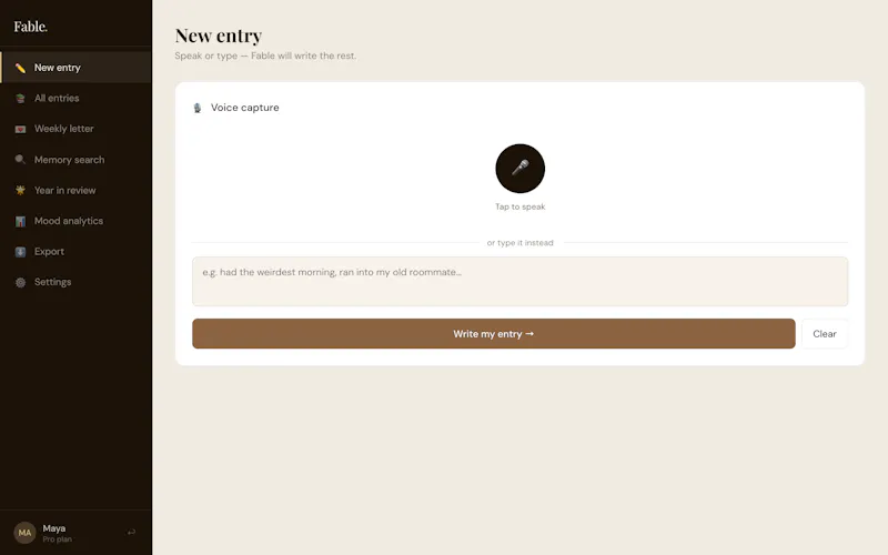 Fablejournal screenshot 4