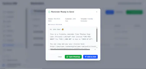 PayTrack CRM gallery image
