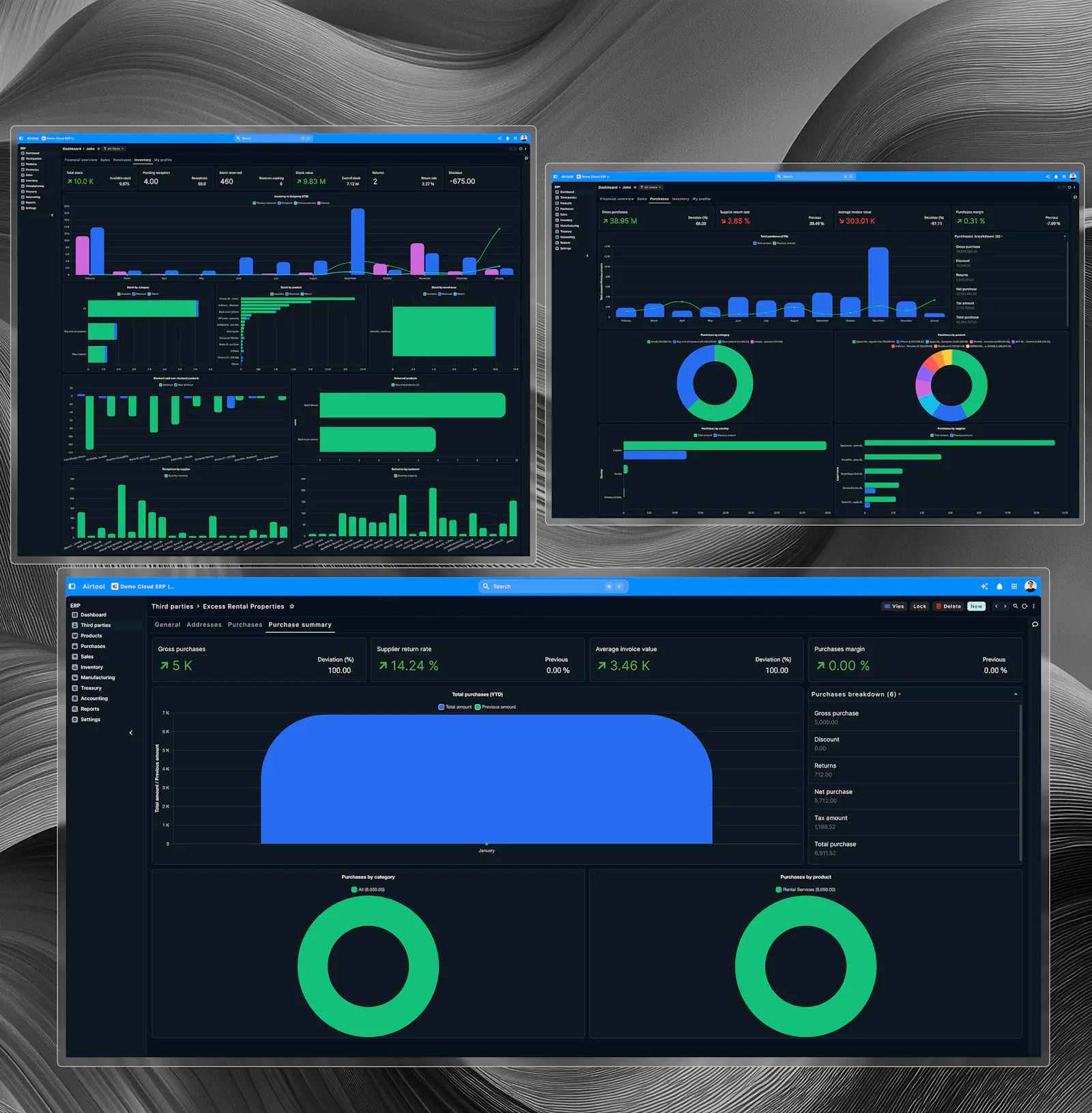 Axional ERP screenshot 3