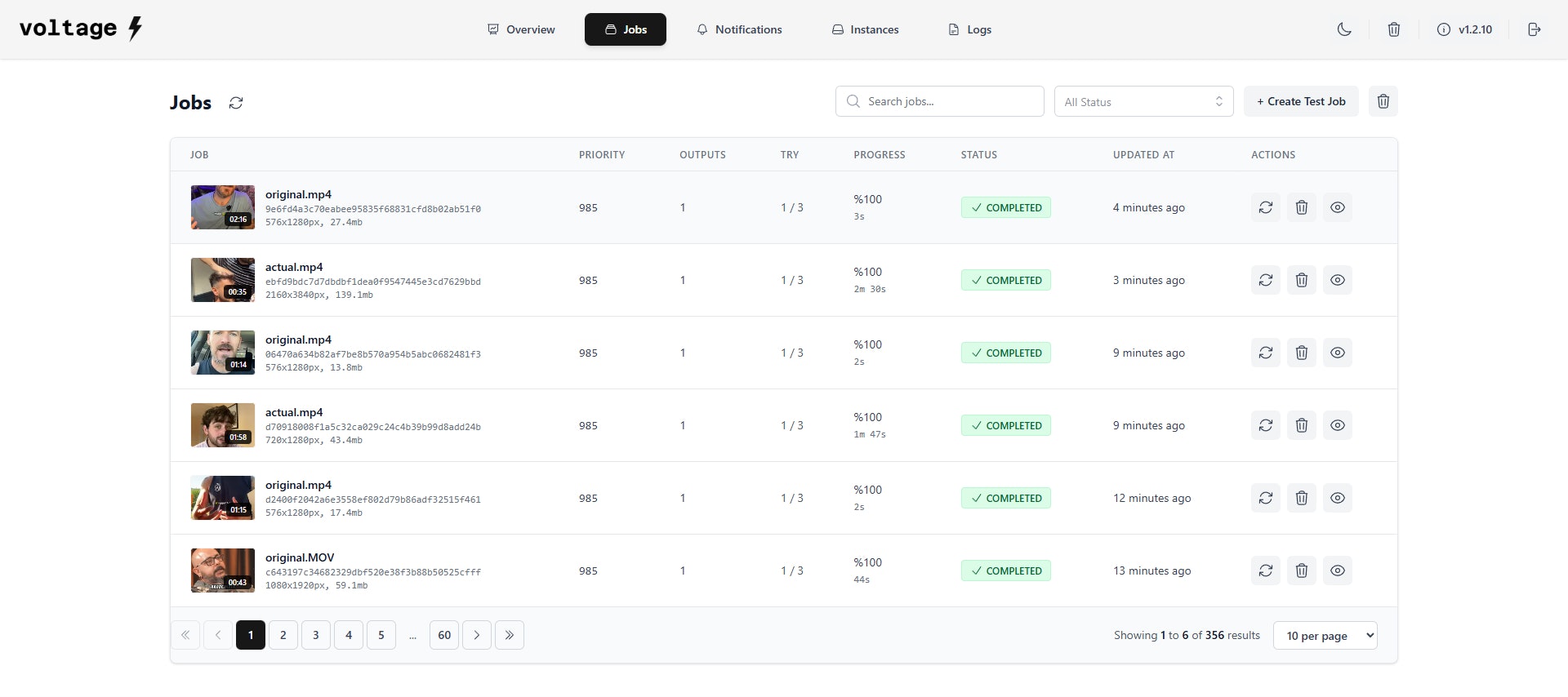 Voltage - Screenshot 2 showing product features and functionality