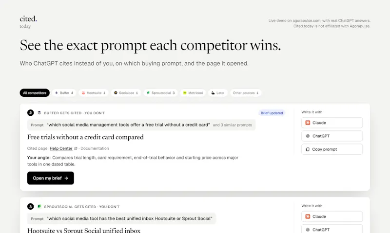 Cited.today screenshot 3