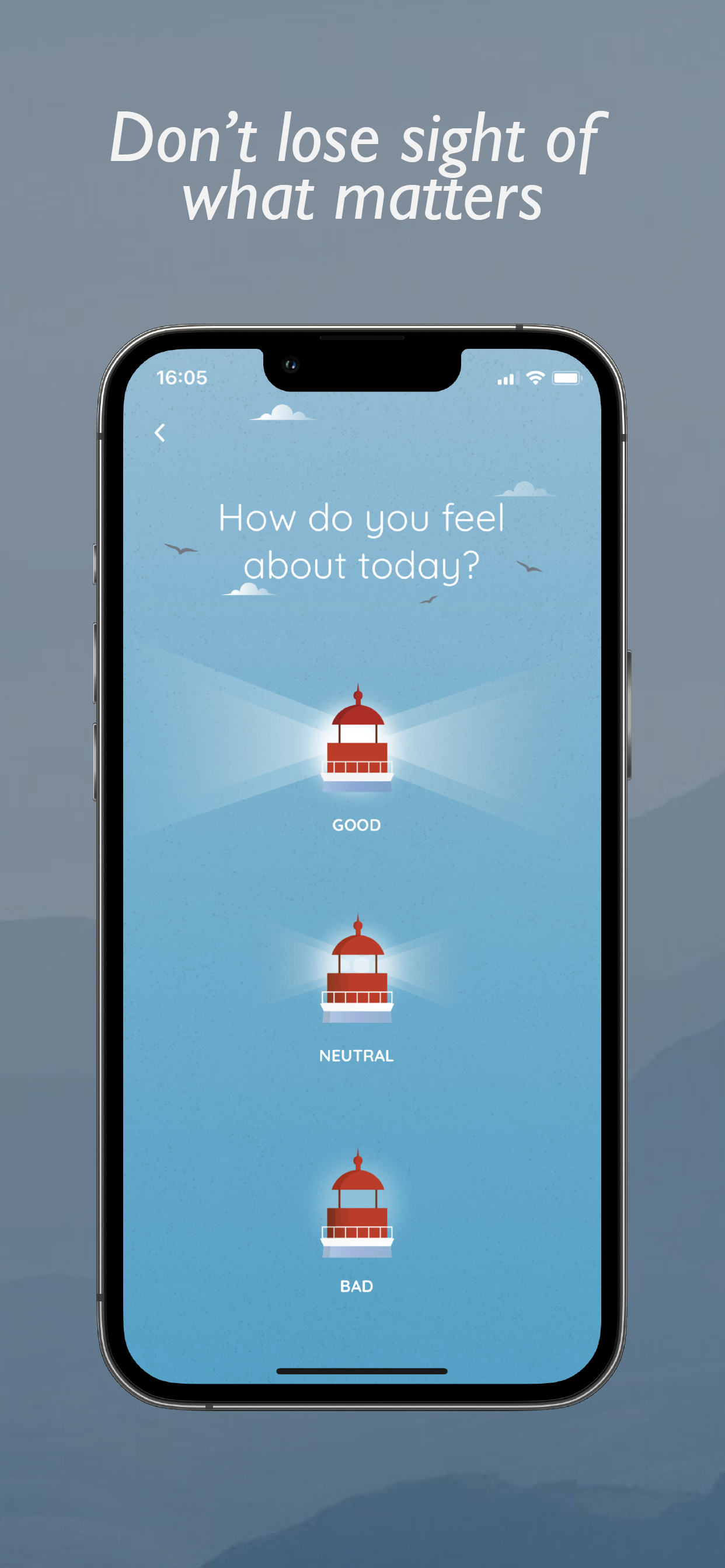 startuptile My Lighthouse-Want more out of life? Track. Analyse. Act. Live YOUR life.