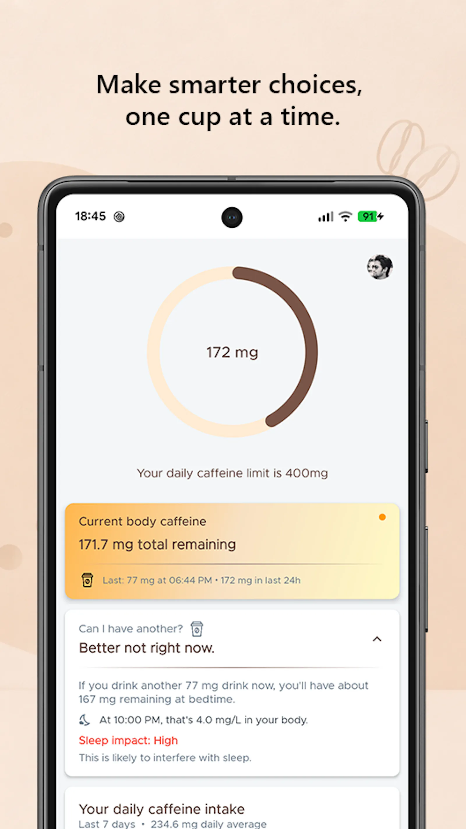 Caffeine Lens screenshot 5
