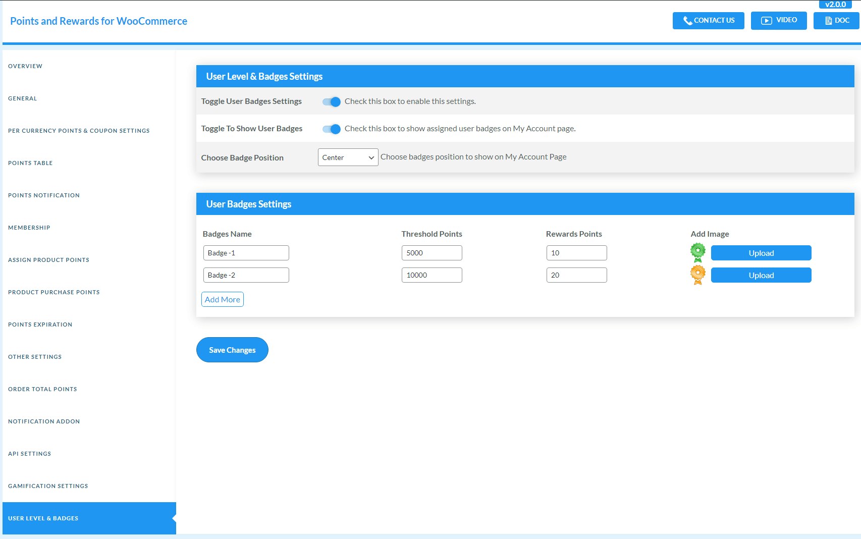 Очки и награды за Woocommerce Pro media 8