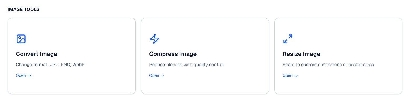 File Utility Dashboard gallery image
