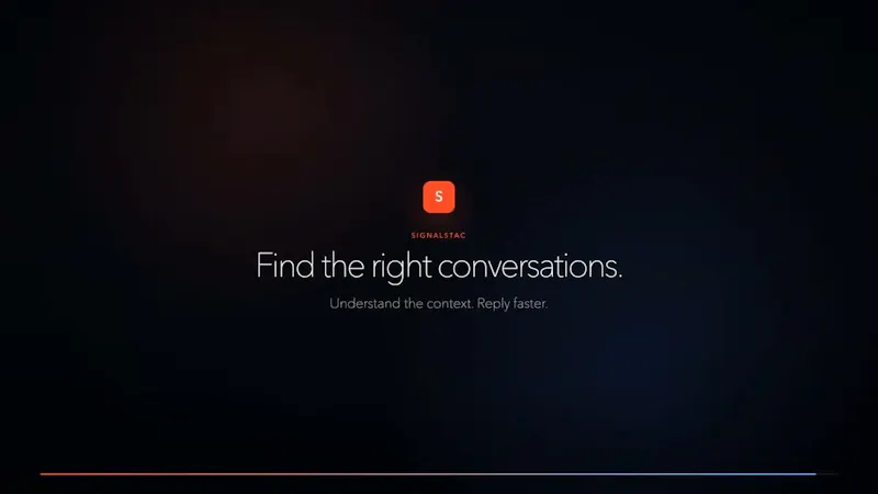 SignalStac screenshot 1 (video preview)