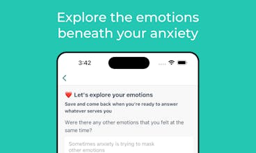 Anxiety Journal App gallery image