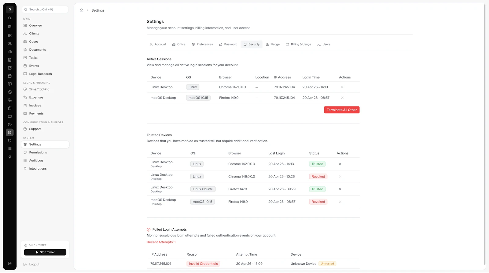 Goordian - Legaltech screenshot 2