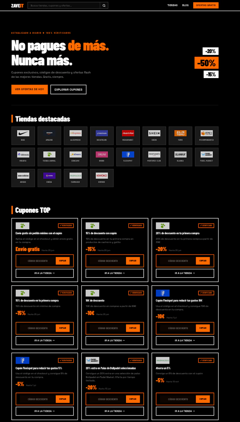 ZaveIt screenshot 1