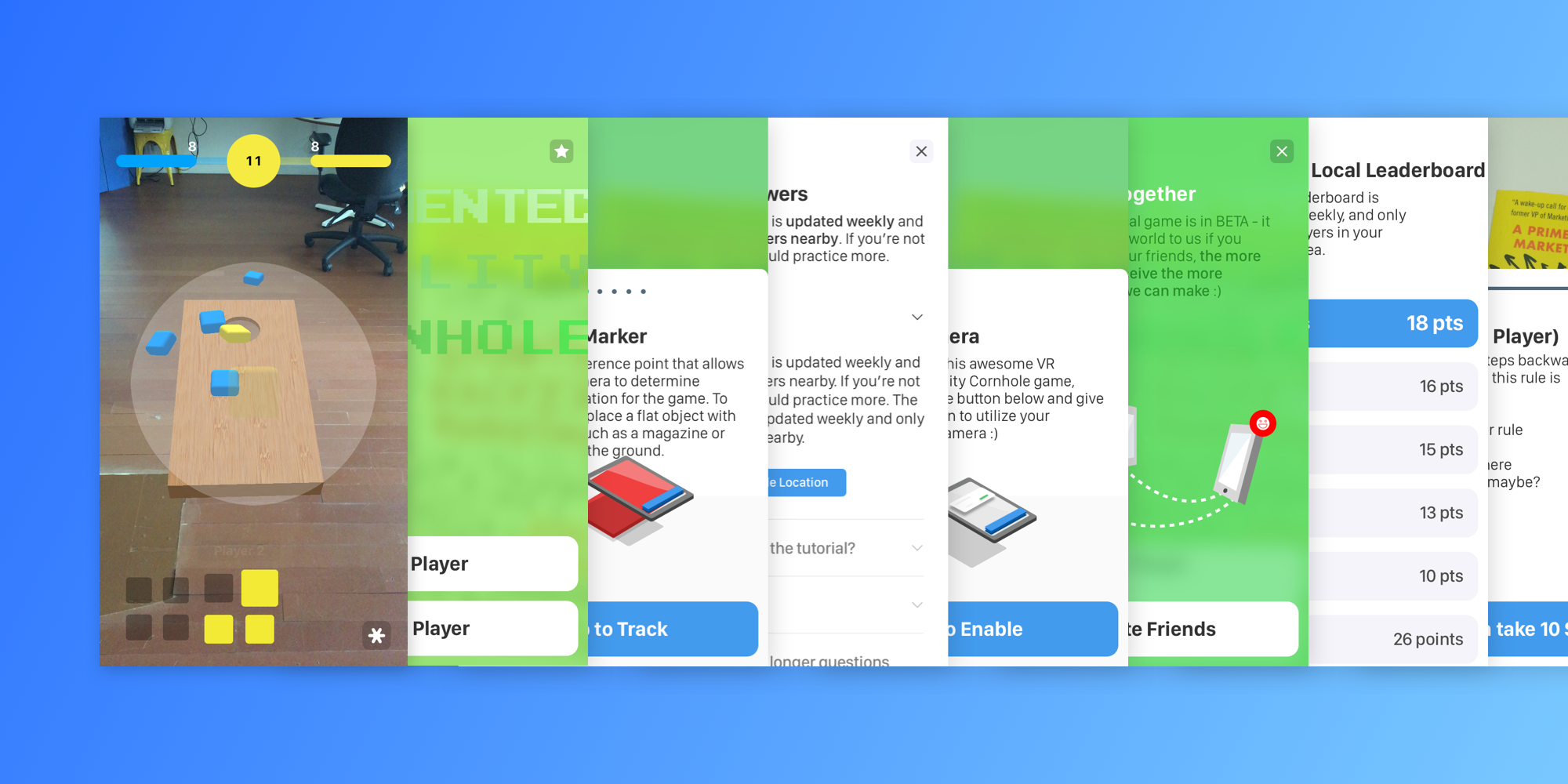 Augmented Reality Cornhole gallery image