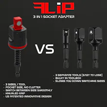 FLIP - The Unique 3 in 1 Socket Adapter gallery image