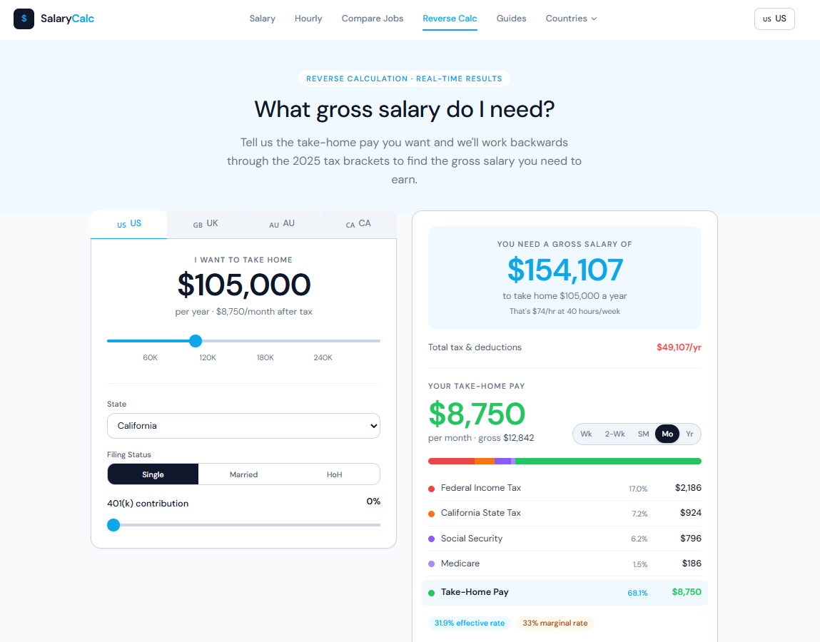 SalaryCalc gallery image