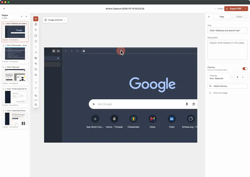 Shotomatic Action Capture screenshot 3