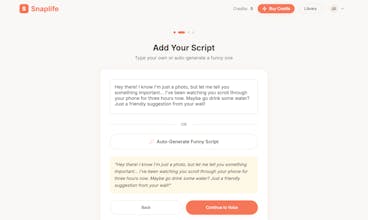 Snaplife AI gallery image