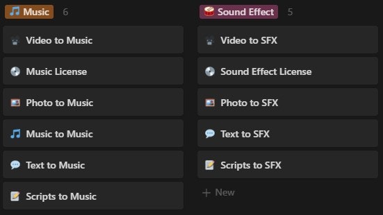 Video zur Musik -AI -API -Dienst - Einbetten Sie AI-betriebene API ein, um Musik für Videos in Ihre Apps zu finden Medien 1