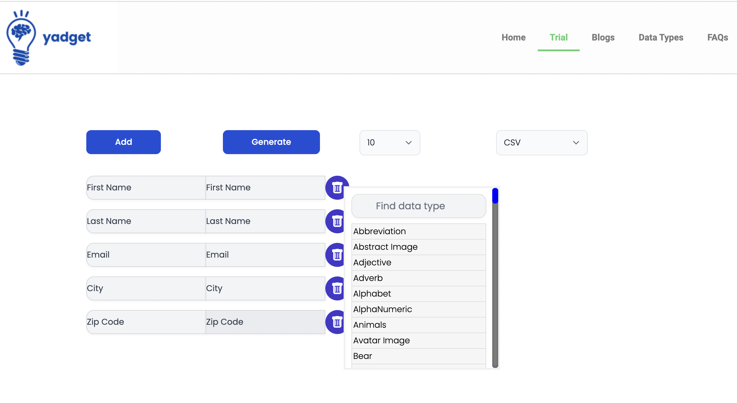 Yadget - ML & AI testinizi güvenilir sentetik verilerle hızlandırın medya 4