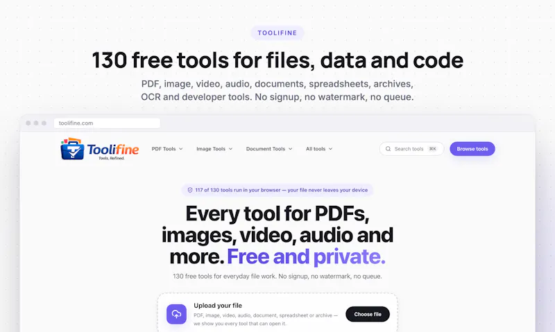 Toolifine screenshot 3