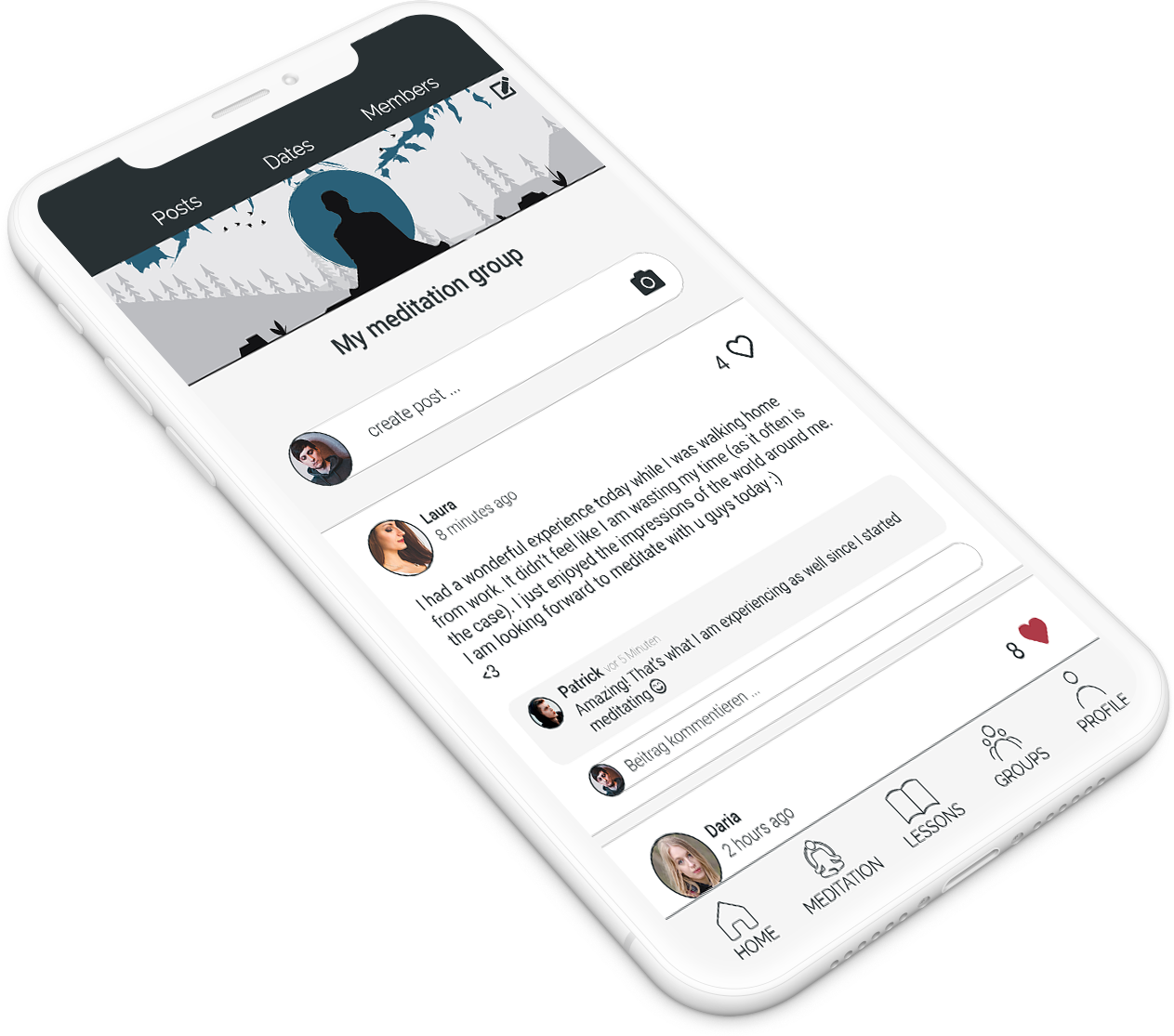 EmpowerGurus - Your own meditation app. gallery image
