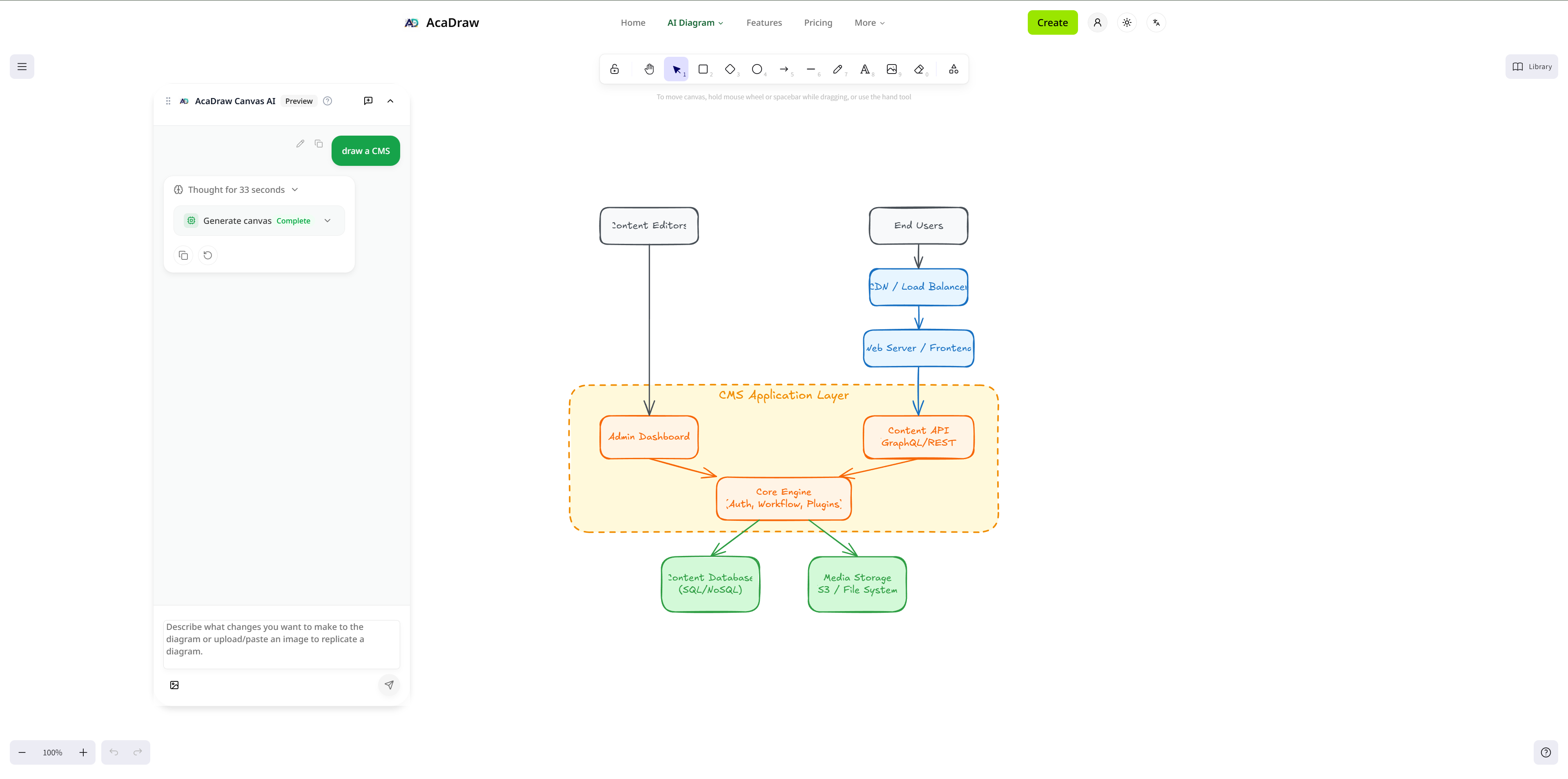 AcaDraw - AI Science Drawing Tool gallery image