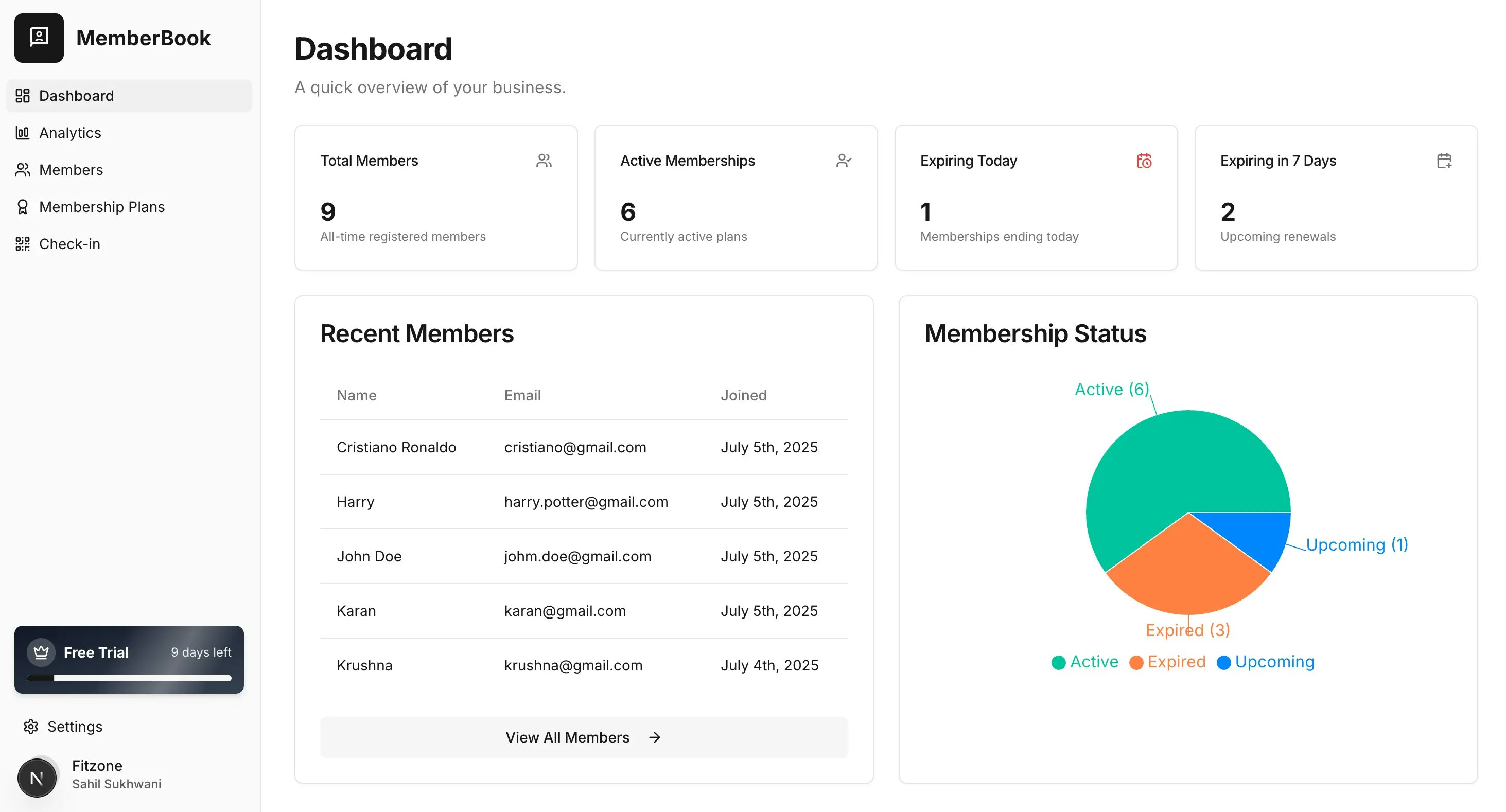 Média Memberbook.io - Gestion d'adhésion sans effort pour les gymnases, les studios et les clubs. 3