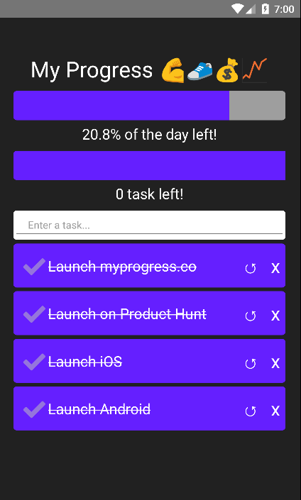 My Progress Mobile gallery image