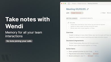 Wendi AI gallery image