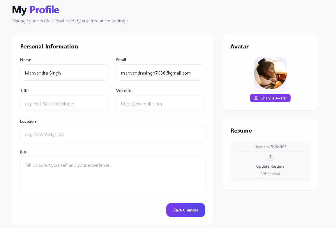 FreelanceRadar gallery image