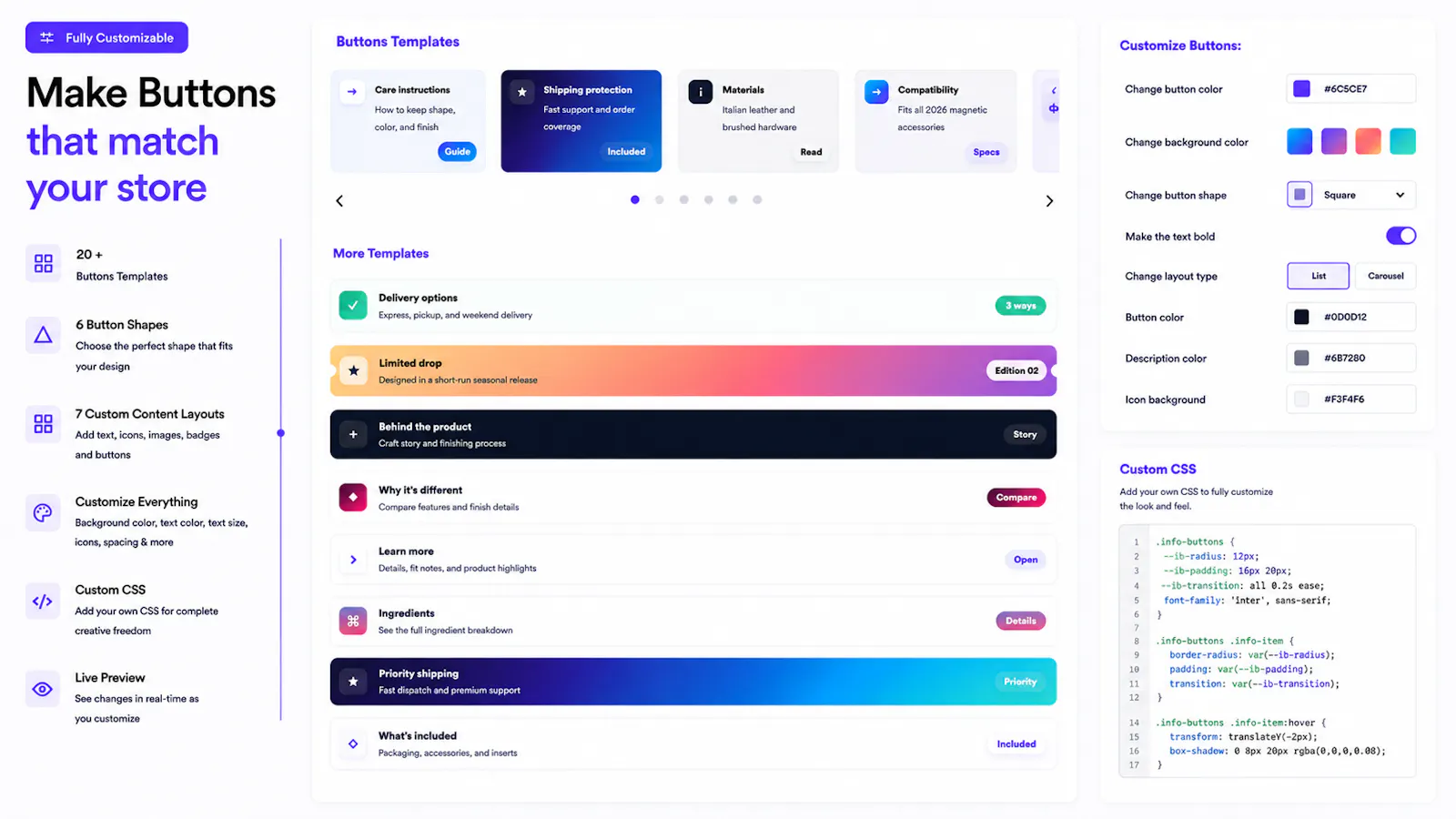 Info Buttons screenshot 4