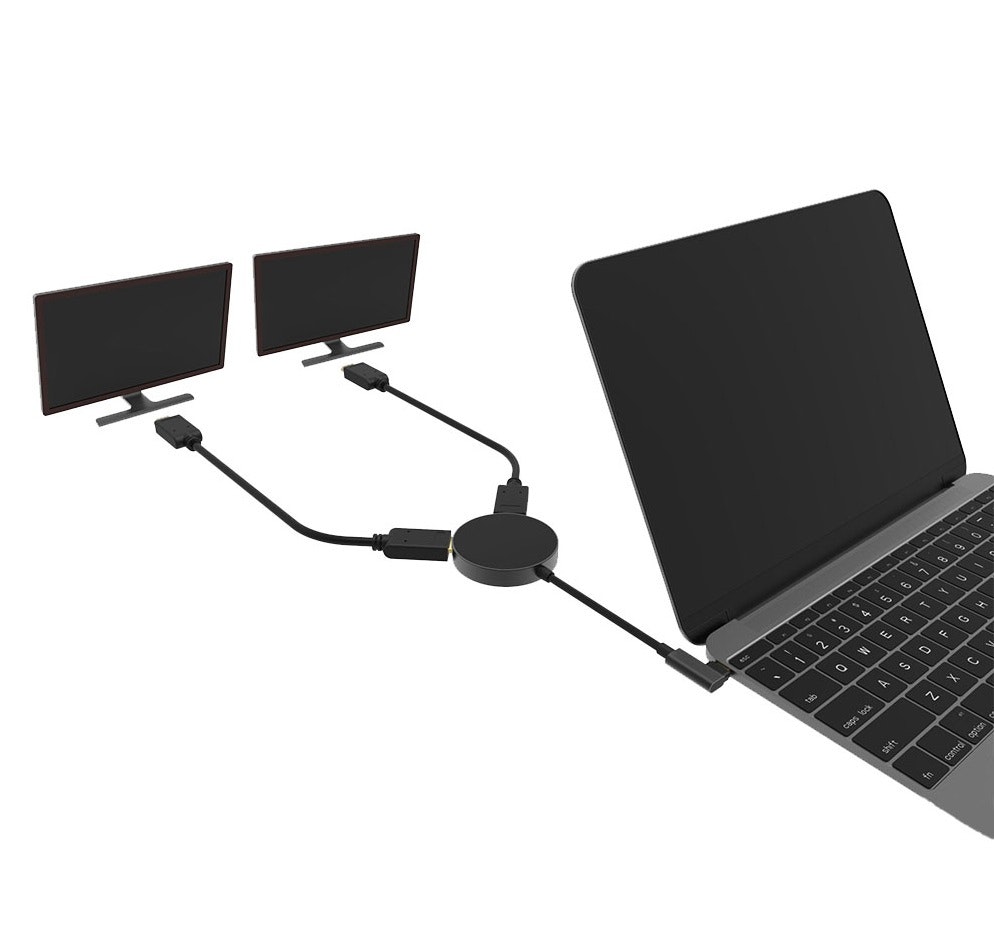 USB-C TO 2 X HDMI MULTI-STREAM CONVERTER