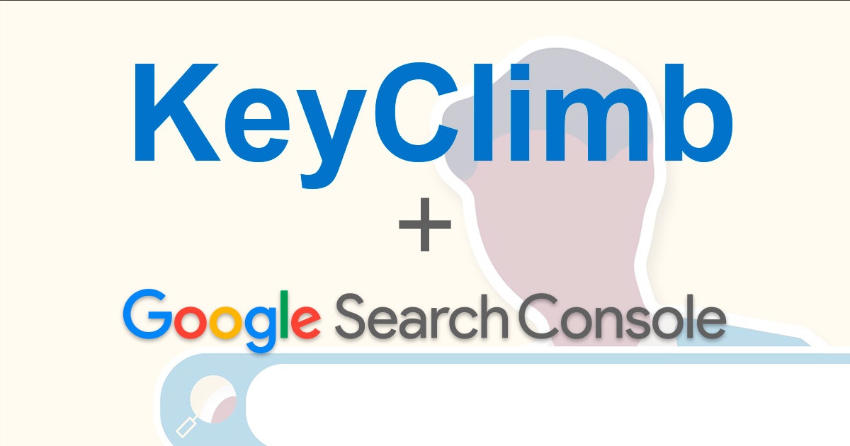 Mídia 1 de Keyclimb - Transforme seu console de pesquisa do Google em insights