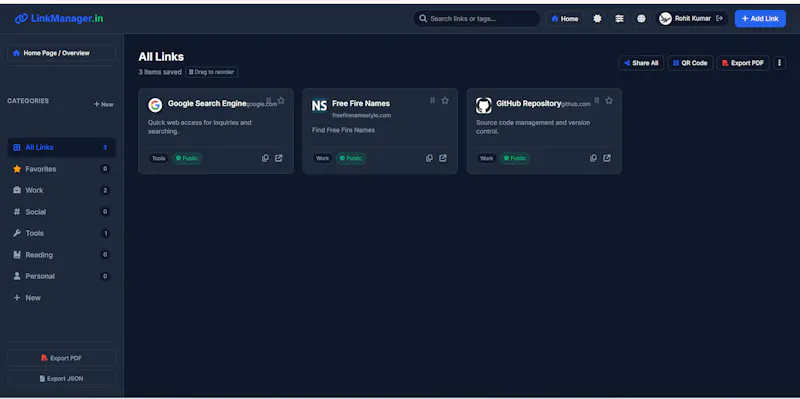 LinkManager.in screenshot 6