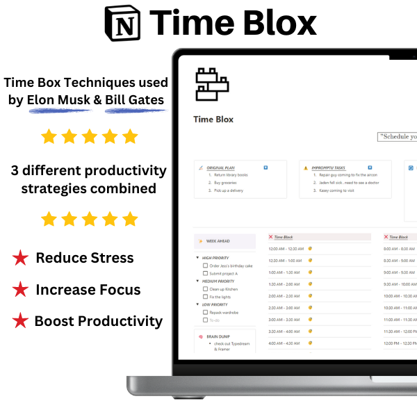 Time Blox - Técnica usada por Elon Musk