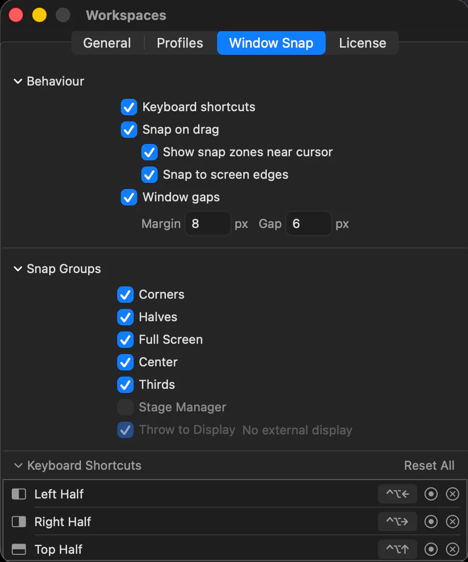 Mac Workspaces gallery image