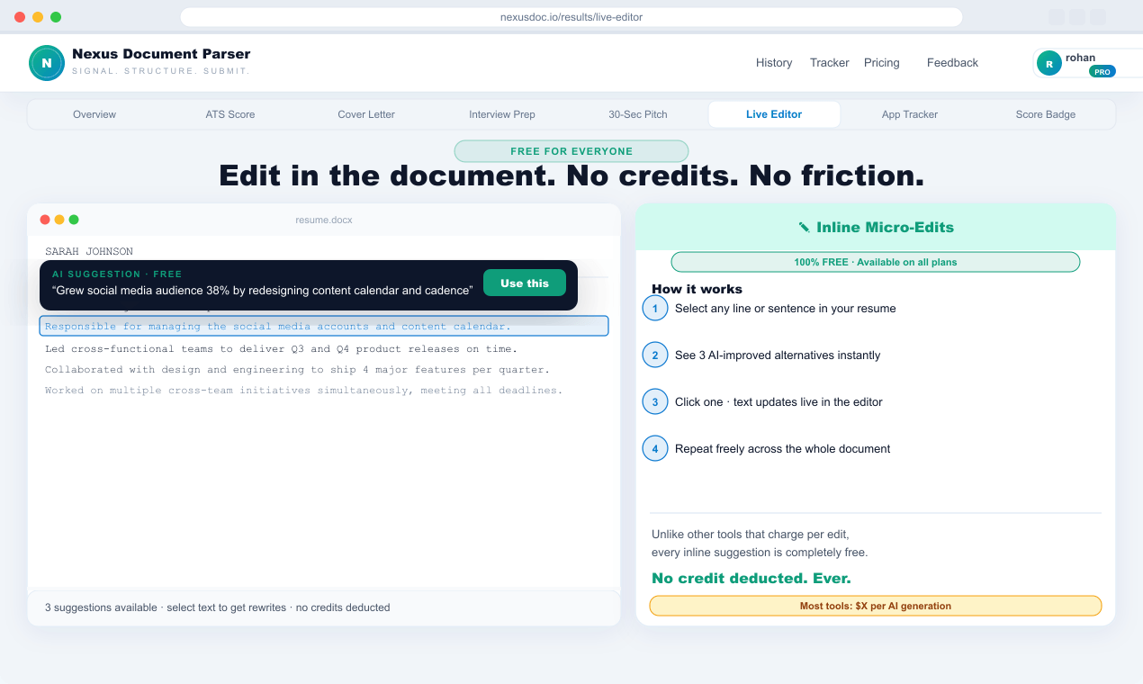 Nexus Document Parser gallery image