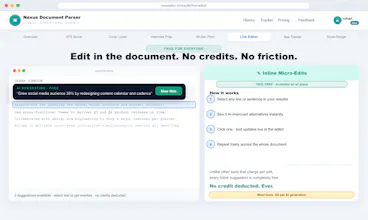 Nexus Document Parser gallery image